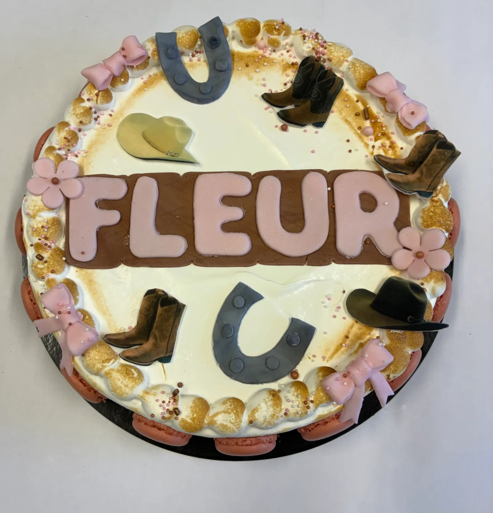 Gepersonaliseerde ijstaart foto 8