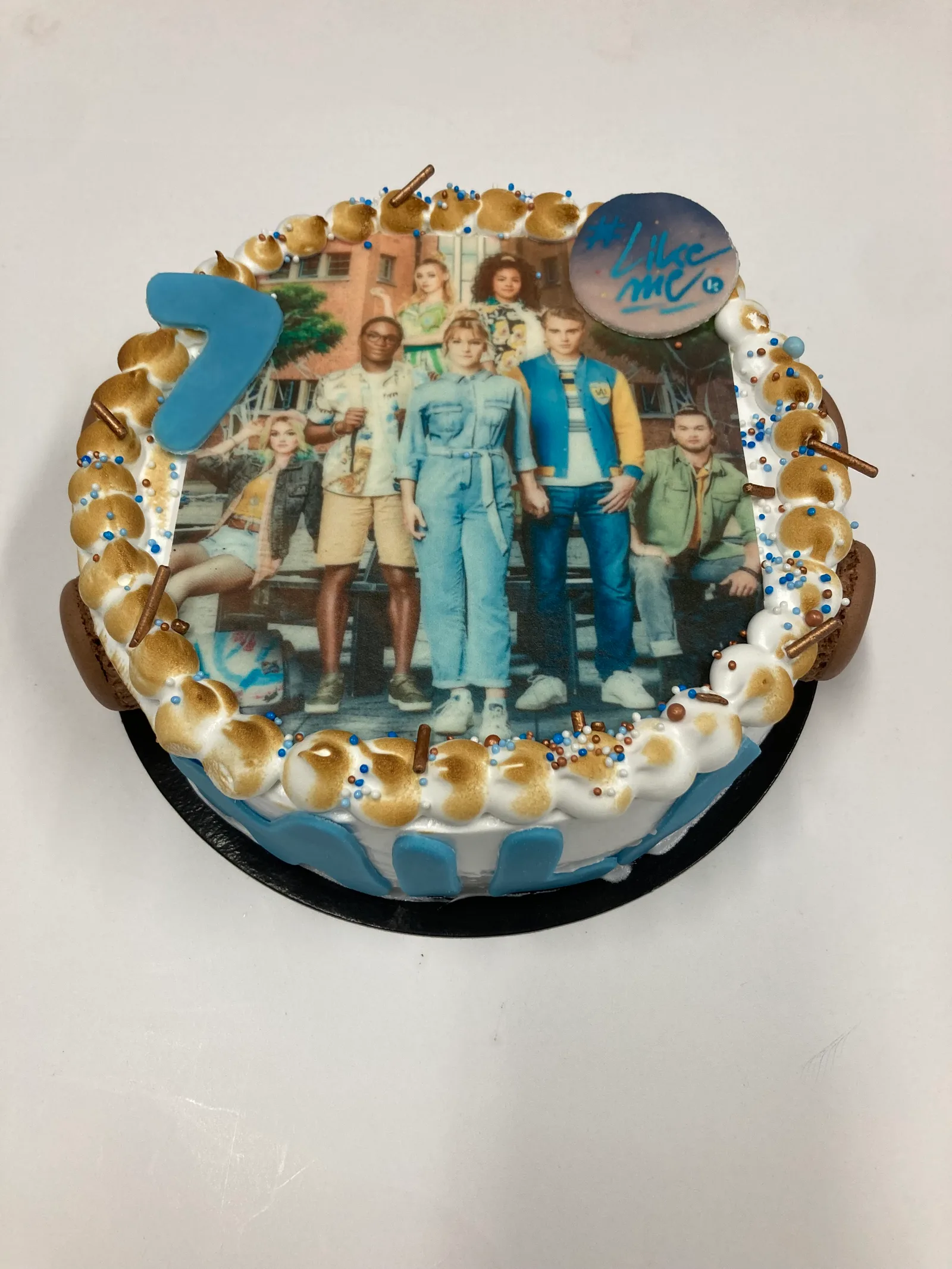 Gepersonaliseerde ijstaart foto 15