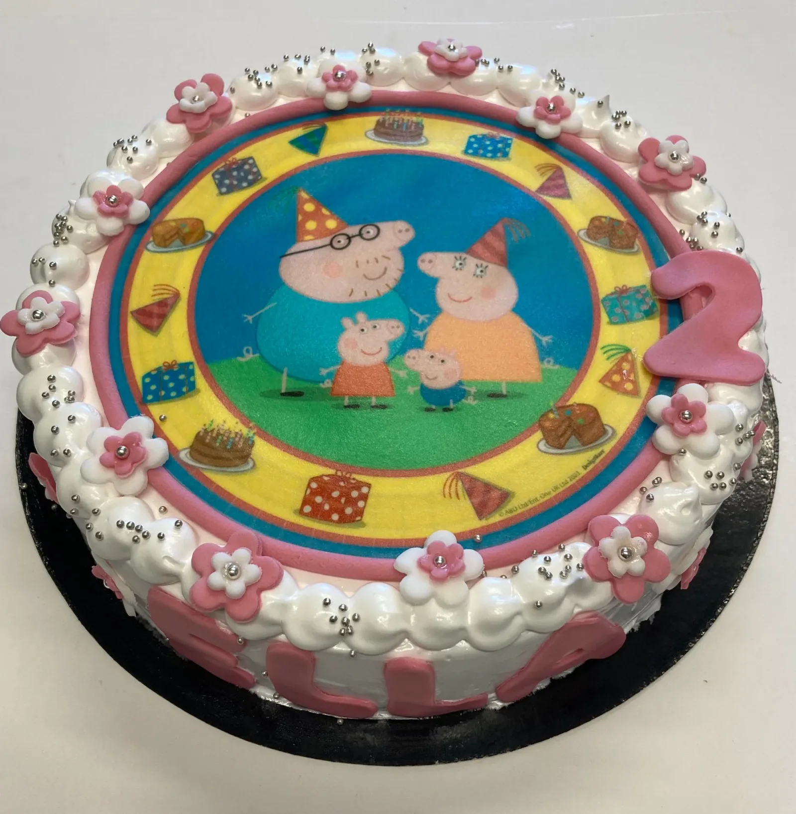 Gepersonaliseerde ijstaart foto 16